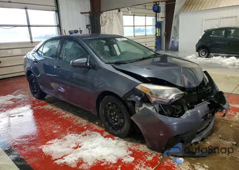 2014 Toyota Corolla L из США, поврежденный, VIN 2T1BURHE3EC203544